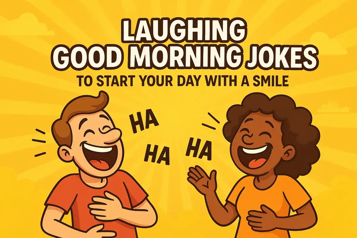 laughing good morning jokes cartoon characters