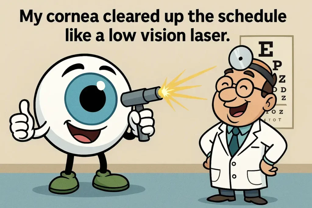 Funny eye doctor joke