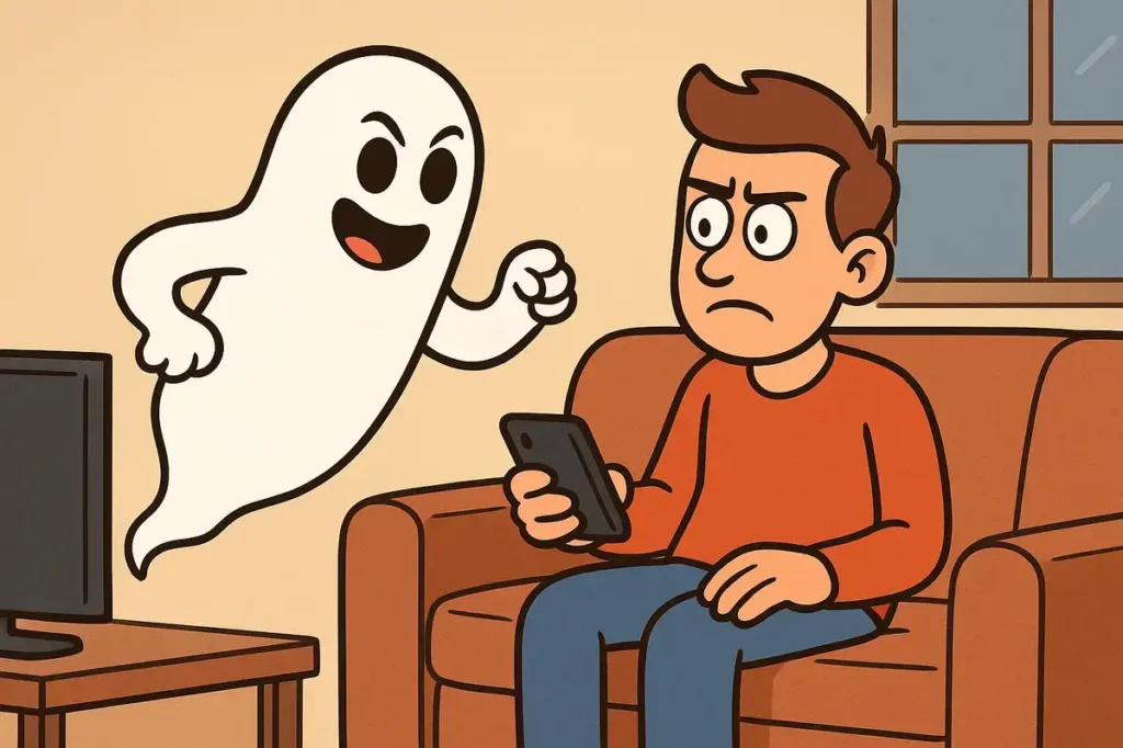 ghost changing ex’s Netflix password