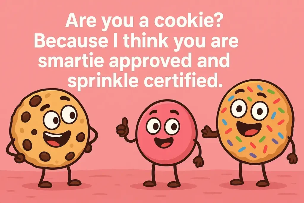 cookie smartie and sprinkle