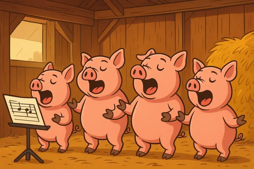Wholesome Piggy Giggles