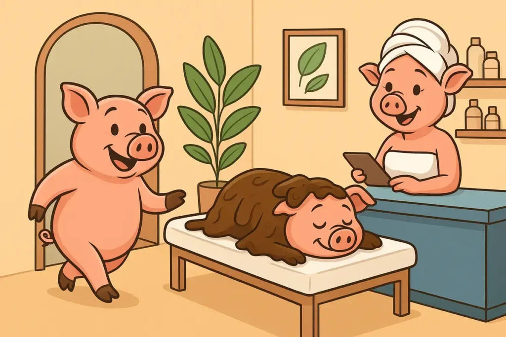 Muddy Piggy Punchlines