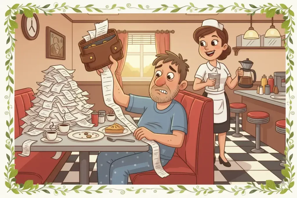Retirement giggles about money