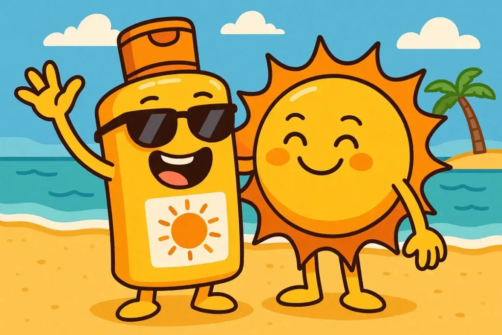 Summer beach puns that sparkle