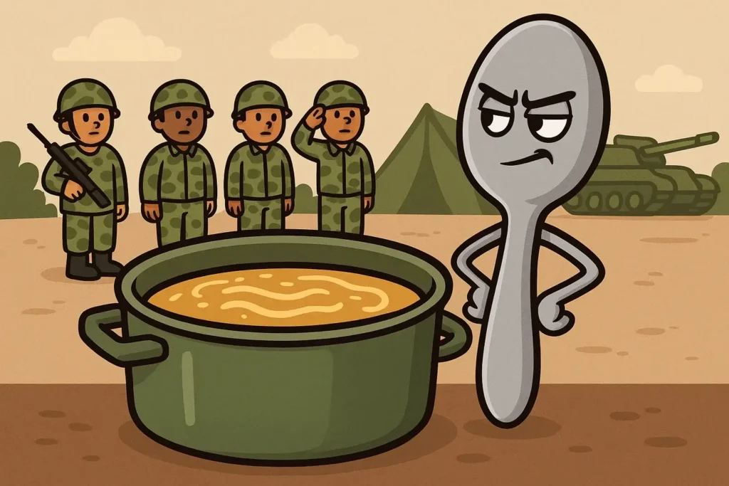Serving Laughter Daily With Mess Hall Humor