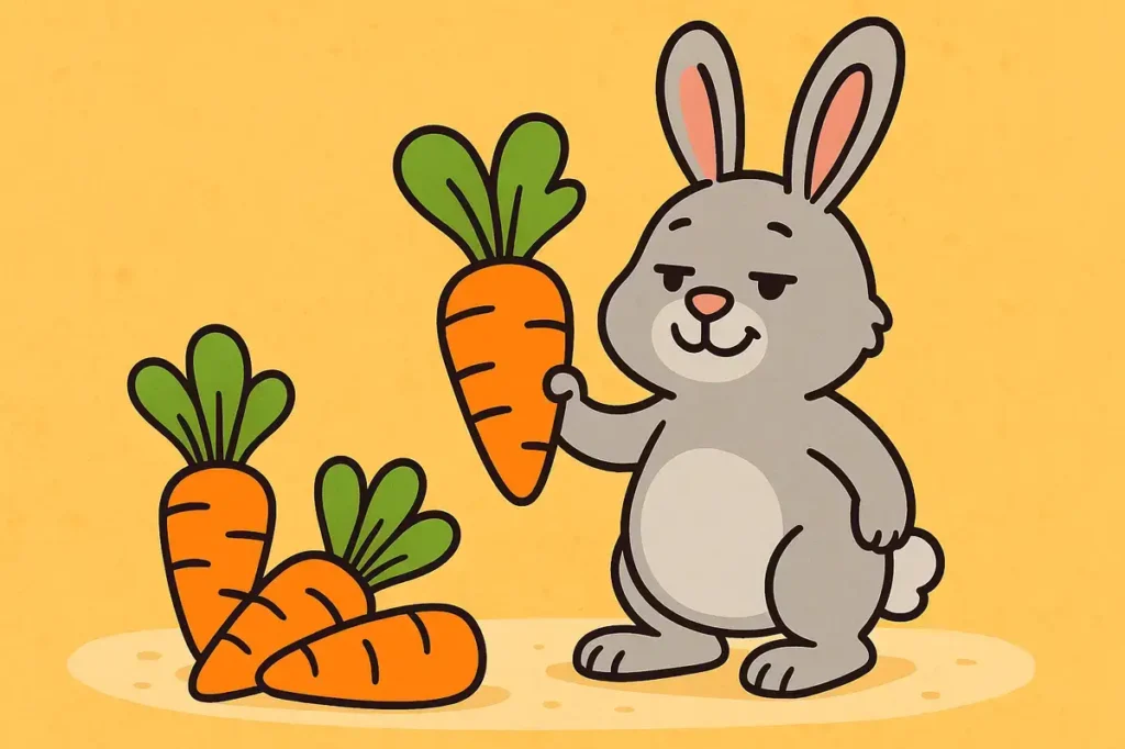 Carrots inspire happy creations always.