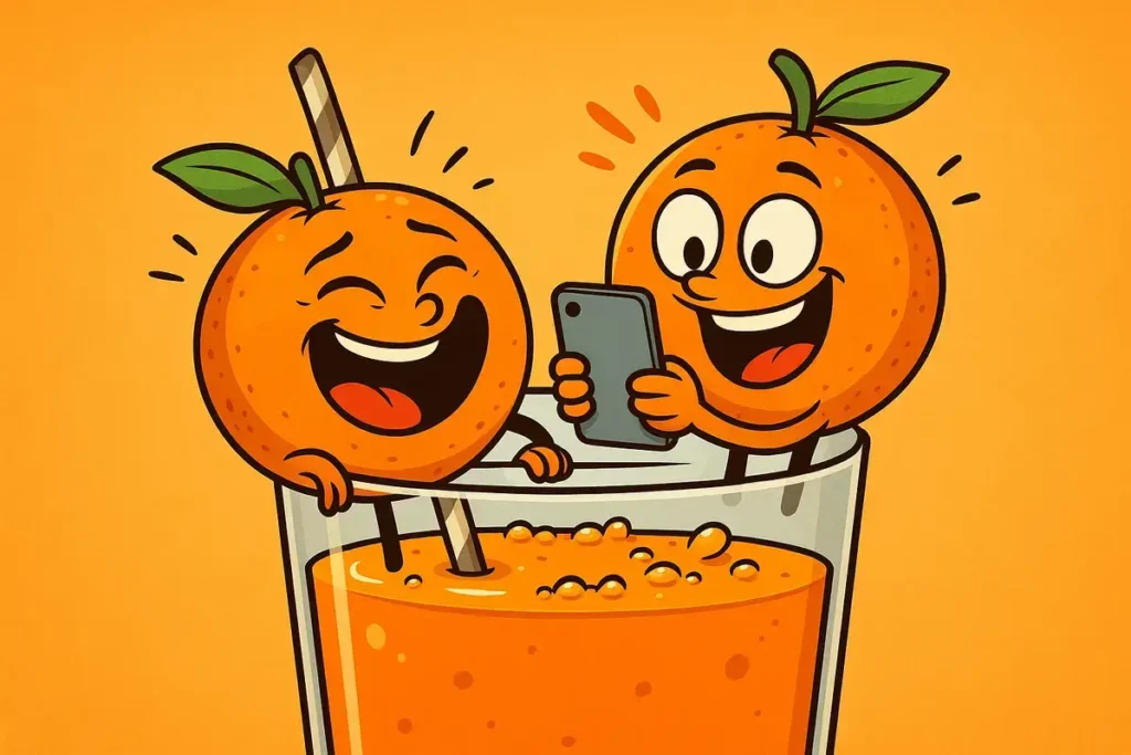 Orange Puns for Social Media