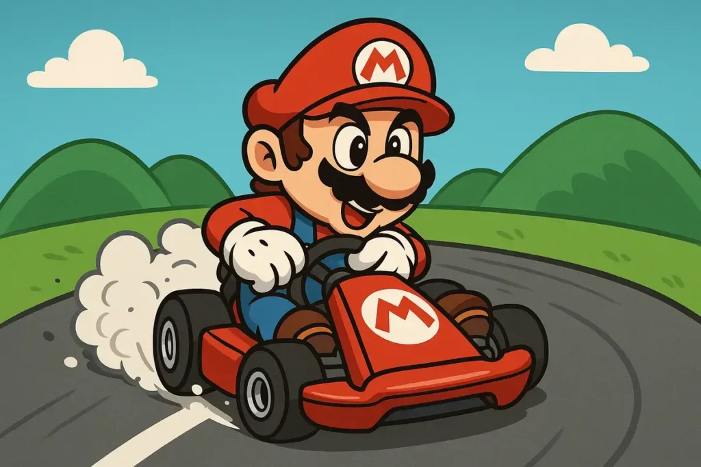 Epic Mario puns for Racing Adventures