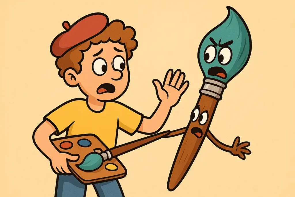 Big Brush Humor and Art Puns