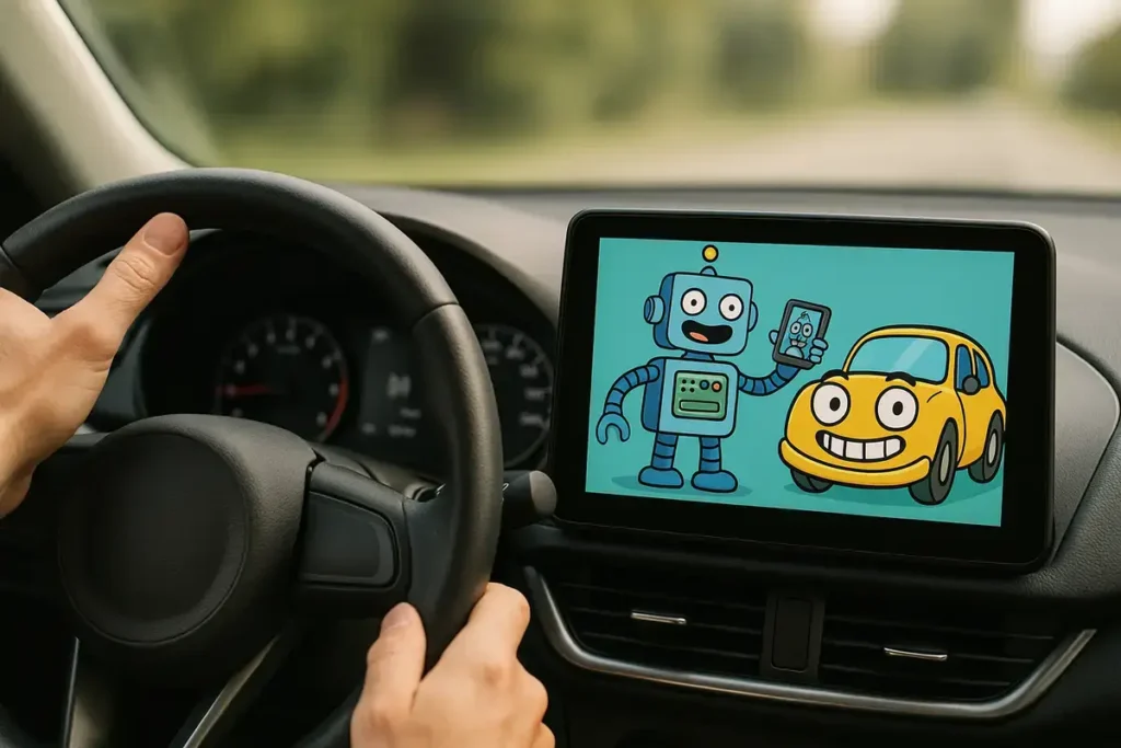 My car just sent me a meme.