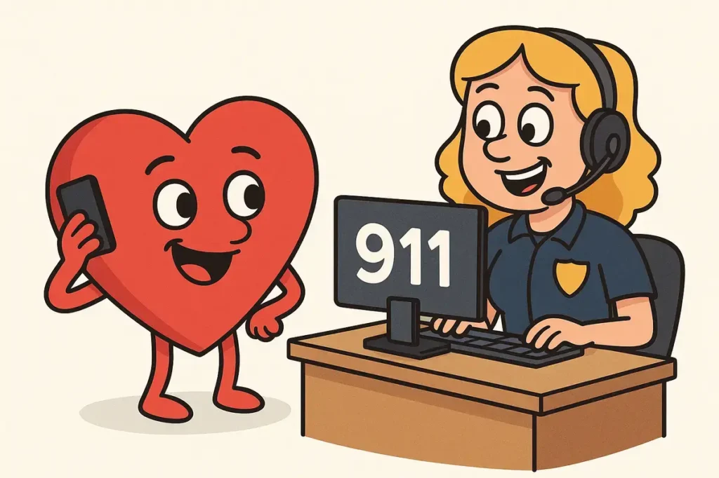 Romantic 911 Humor for Couples