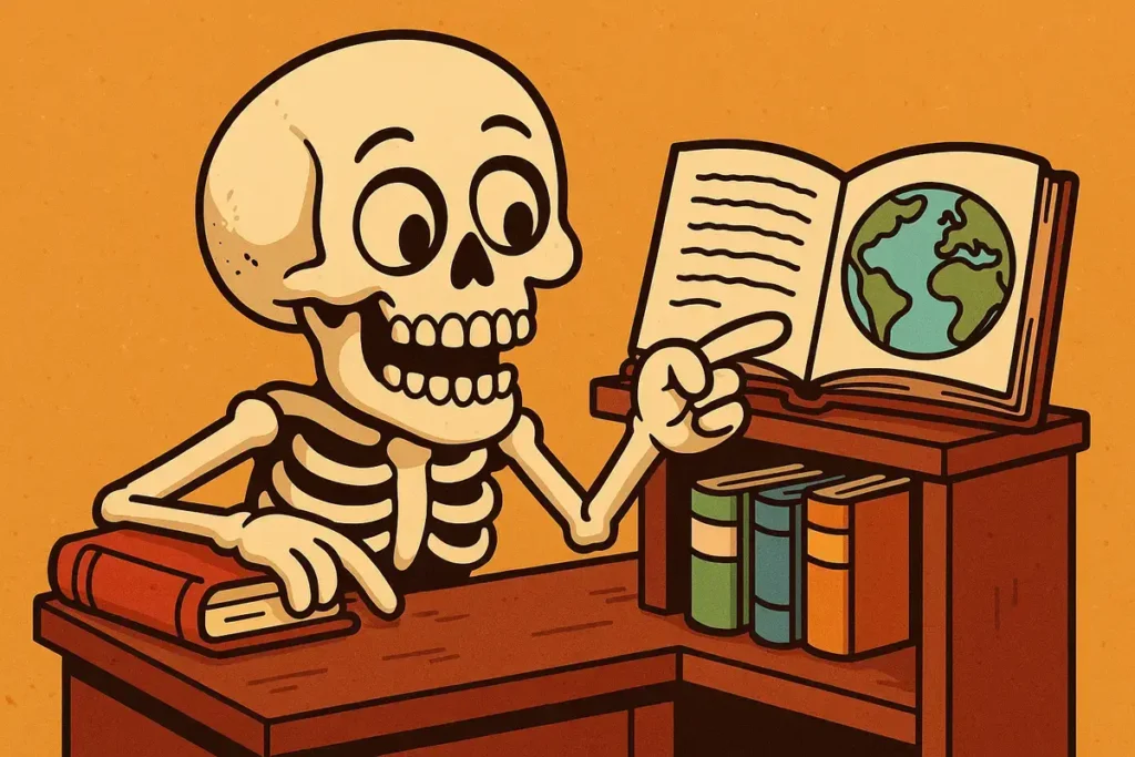 Skulls store world history beautifully.