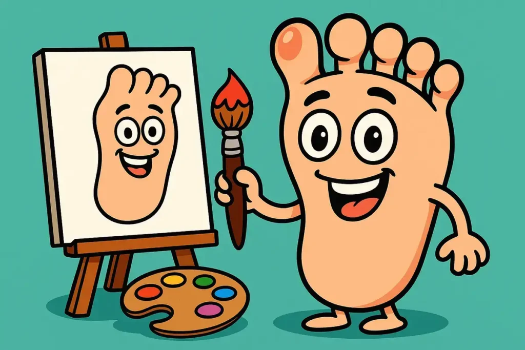 Toe-ttoo Diaries: Inky Jokes with Soul and Sole