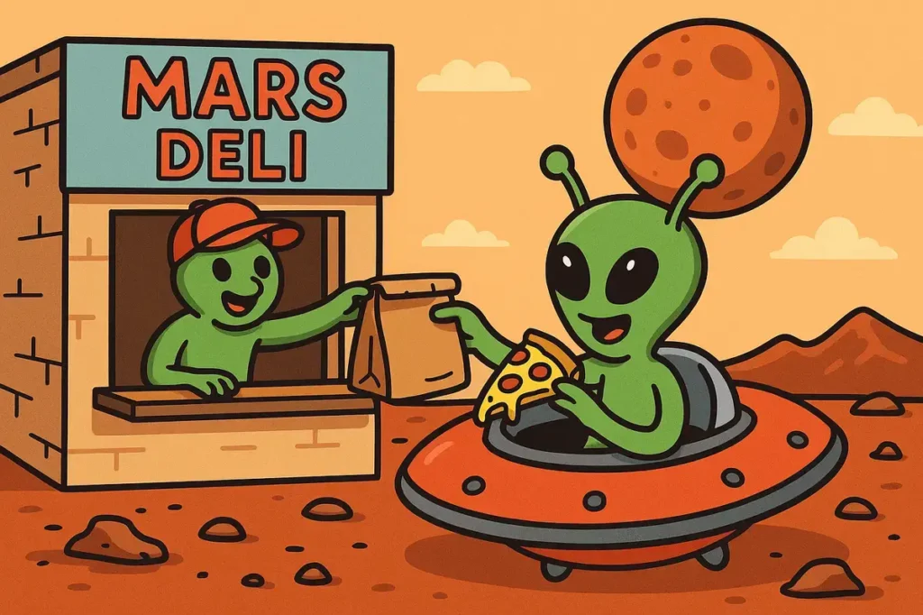 Tiny Jokes, Huge Laughter: Alien Humor in a Flash