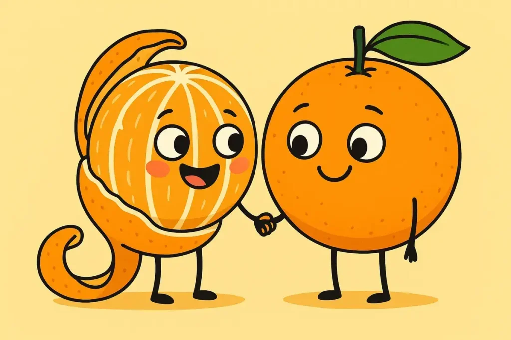Romantic Orange Puns