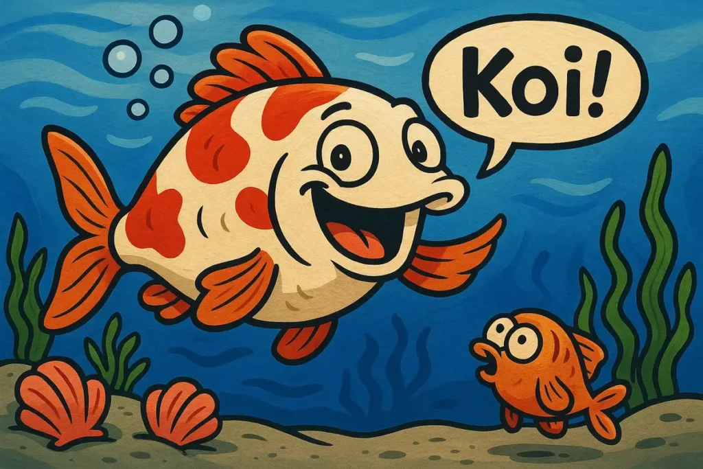 Flirty Koi Fish Jokes For Mature Adults