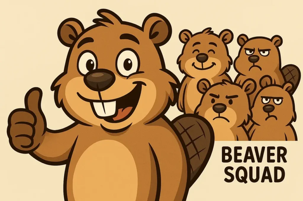 Caption approved by beaver squad.