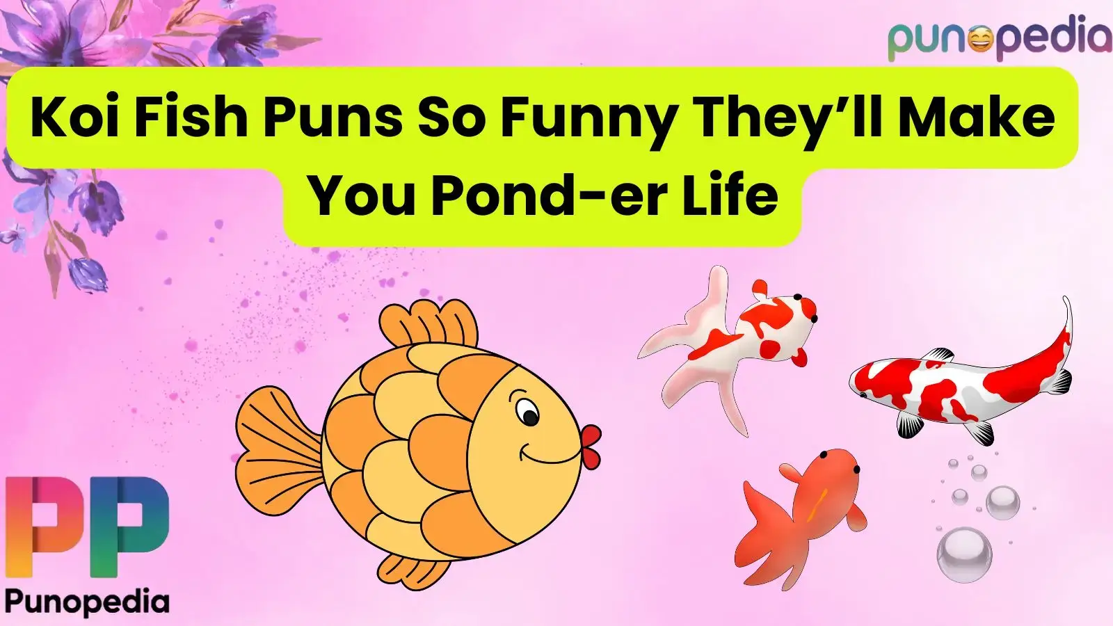 Koi Fish Puns So Funny They’ll Make You Pond-er Life