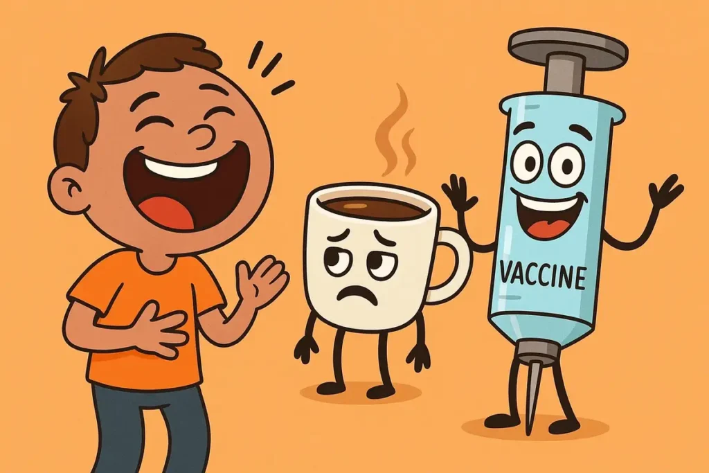 Clever Vaccine Puns to Shift Your Mood into High