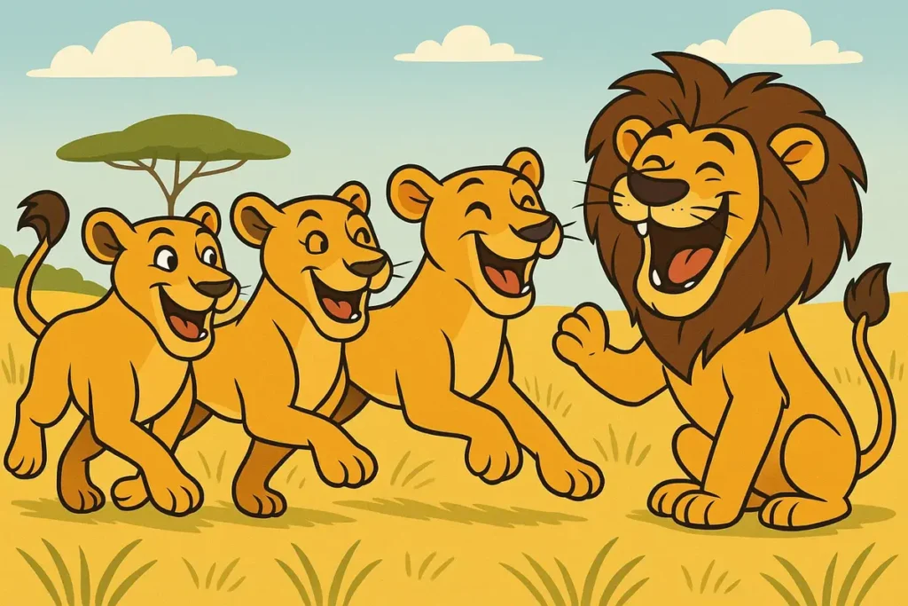 Lionesses run the pride and the punchlines.