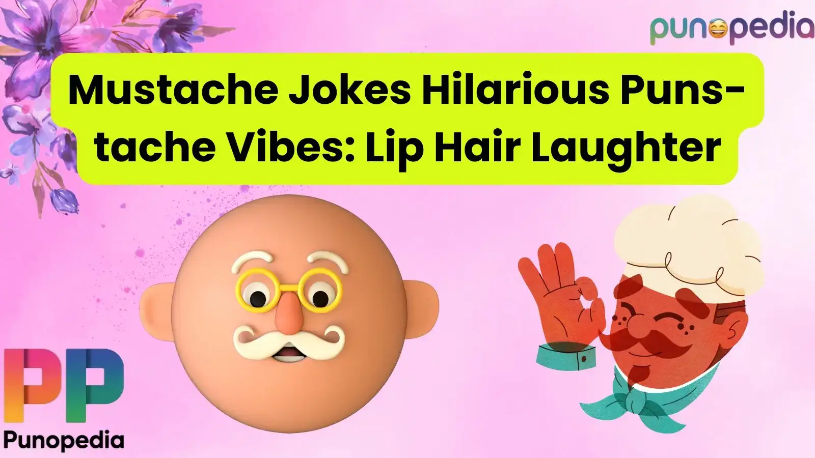 Mustache Jokes Hilarious Puns-tache Vibes: Lip Hair Laughter