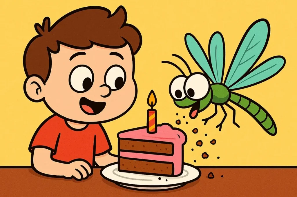 Dragonfly Puns and Facts for Birthday Party