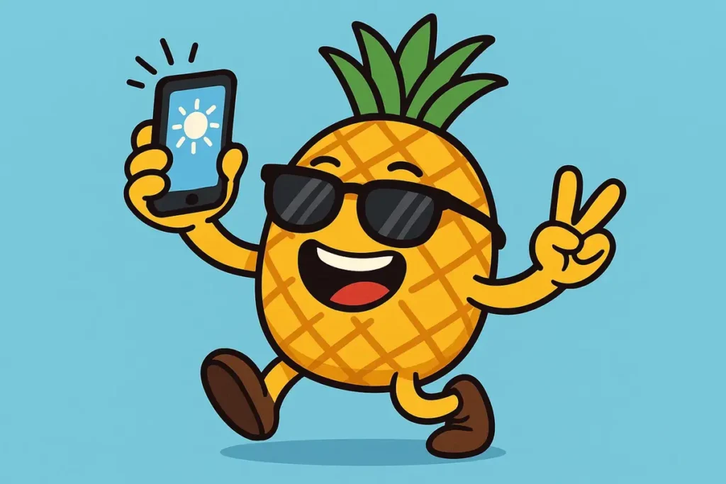 Posting sunshine, tagging happiness.