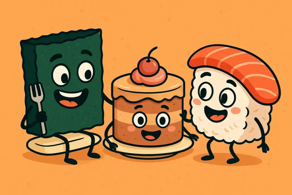 Sushi Puns and Captions for Birthday Party