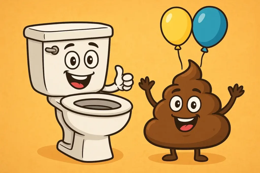 Toilet Puns and Captions for Birthday Party