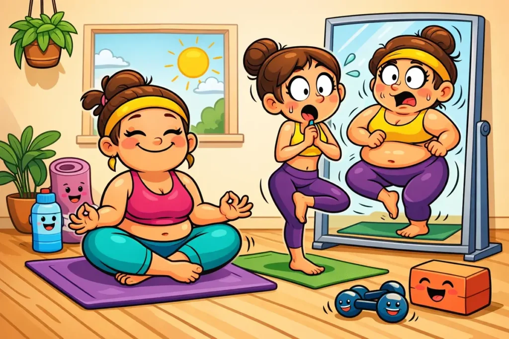 I trusted the process, not the mirror.