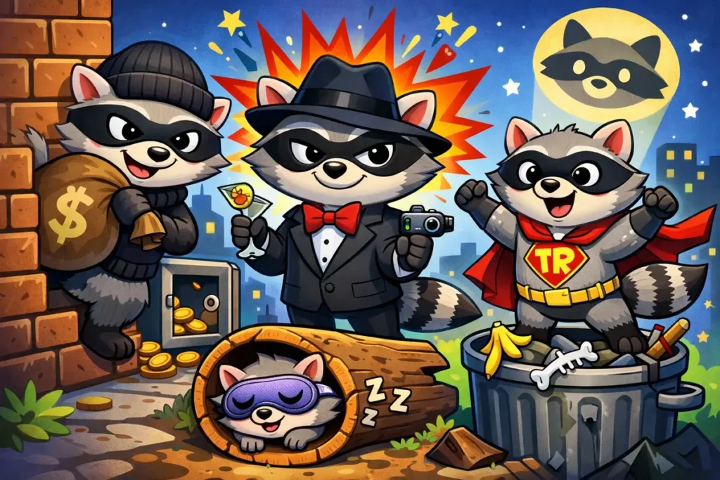 Furry friends with attitude.