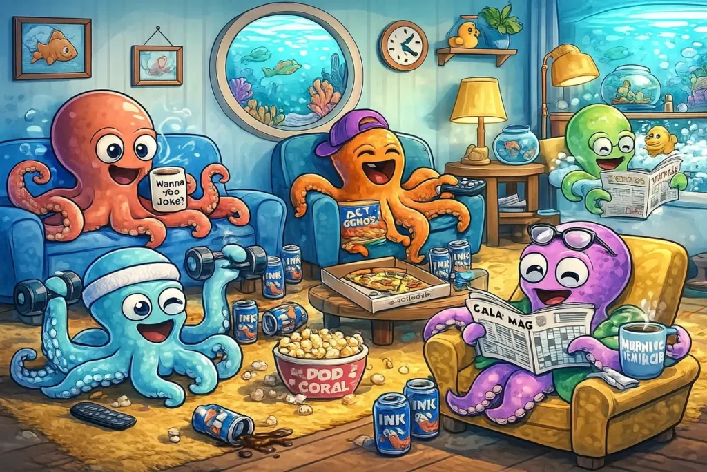 Family-Friendly Octopus Puns for Kids and Adults