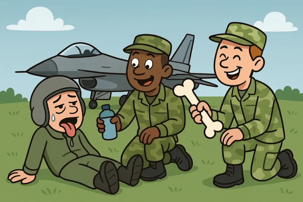Basic Training Chuckles Only the Flyboys Will Get