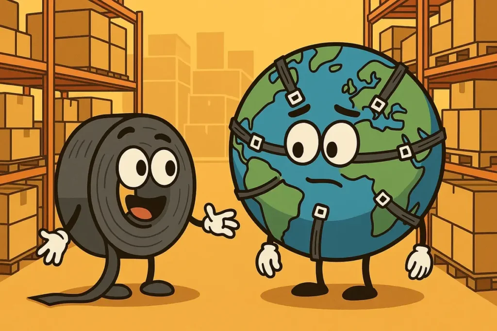 Zip ties hold the universe together.